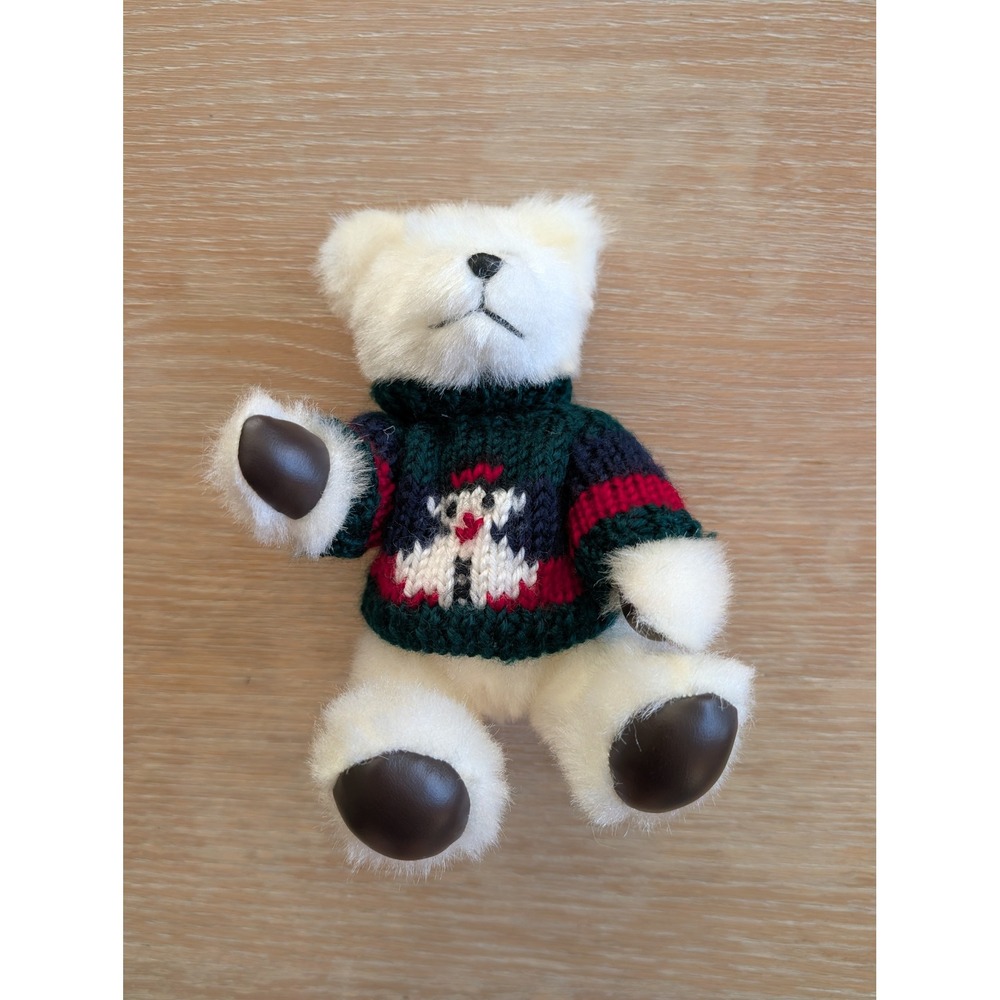 Vintage Teddy Bear Snowman Sweater Hugfun Costco‎ Collectible Holiday Christmas